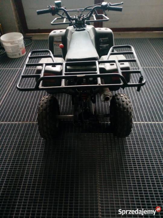 Quad Kingway minitraper 110 zamiana na buggy elektryczny starter Chwostek