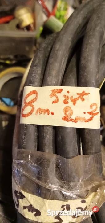 przewód elektryczny 5żył 8m Wałbrzych sprzedam