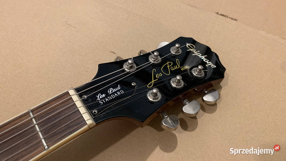 EPIPHONE Les Paul Standard flame top gitara Warszawa