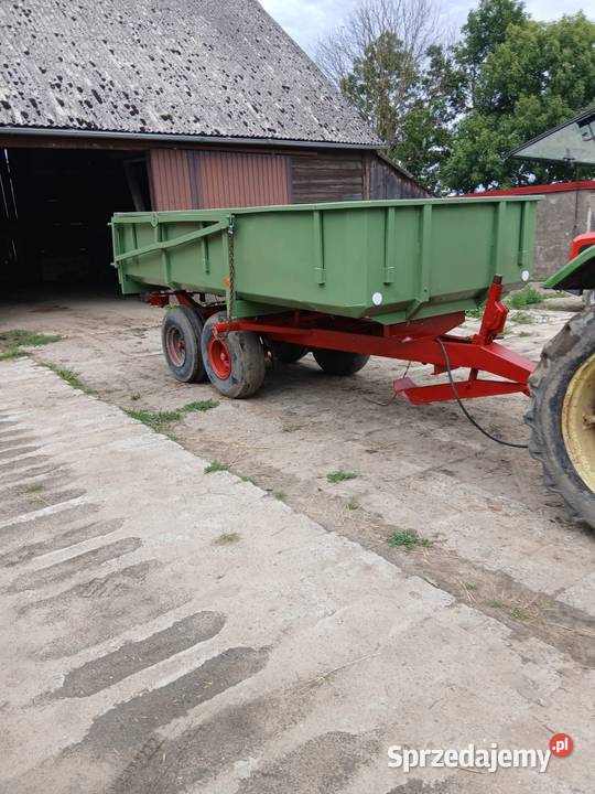Przyczepa tandem skorupowa miedema Plesewo