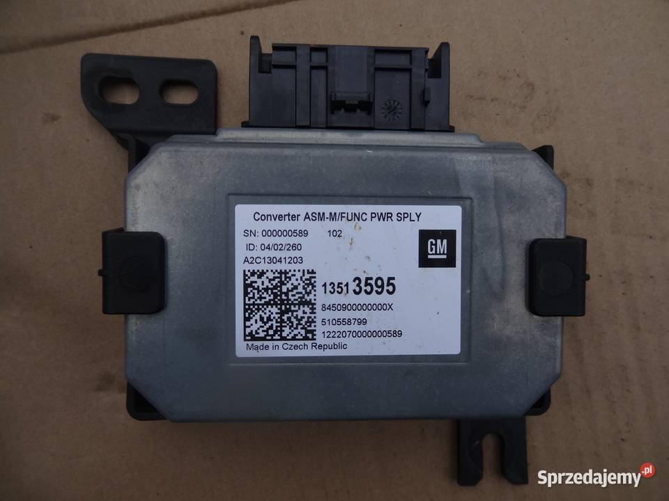 MODUŁ STEROWNIK NAPIĘCIA OPEL INSIGNIA B 20 CDTI sprzedam