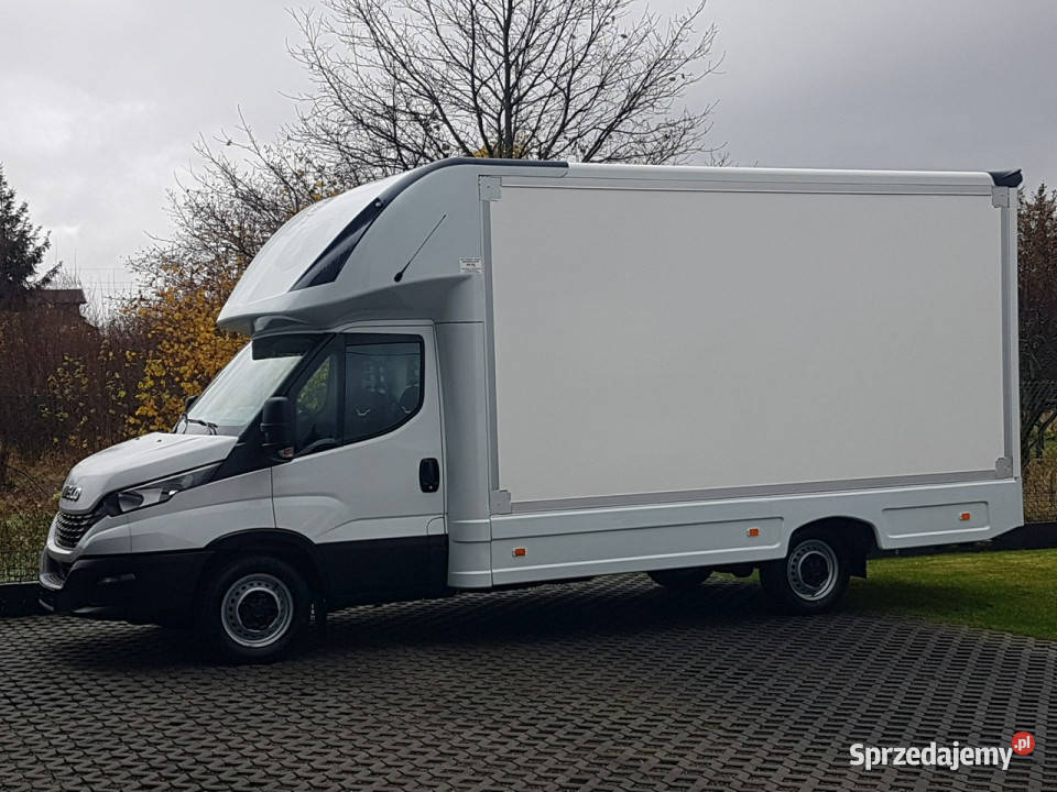 Iveco Daily KONTENER NISKOPODŁOGOWY 443x224x243 wielofunkcyjna kierownica Poręba sprzedam
