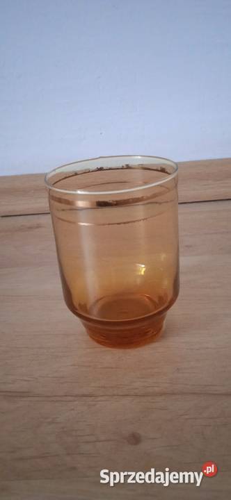 Zestaw szklany z PRLu Świdnica