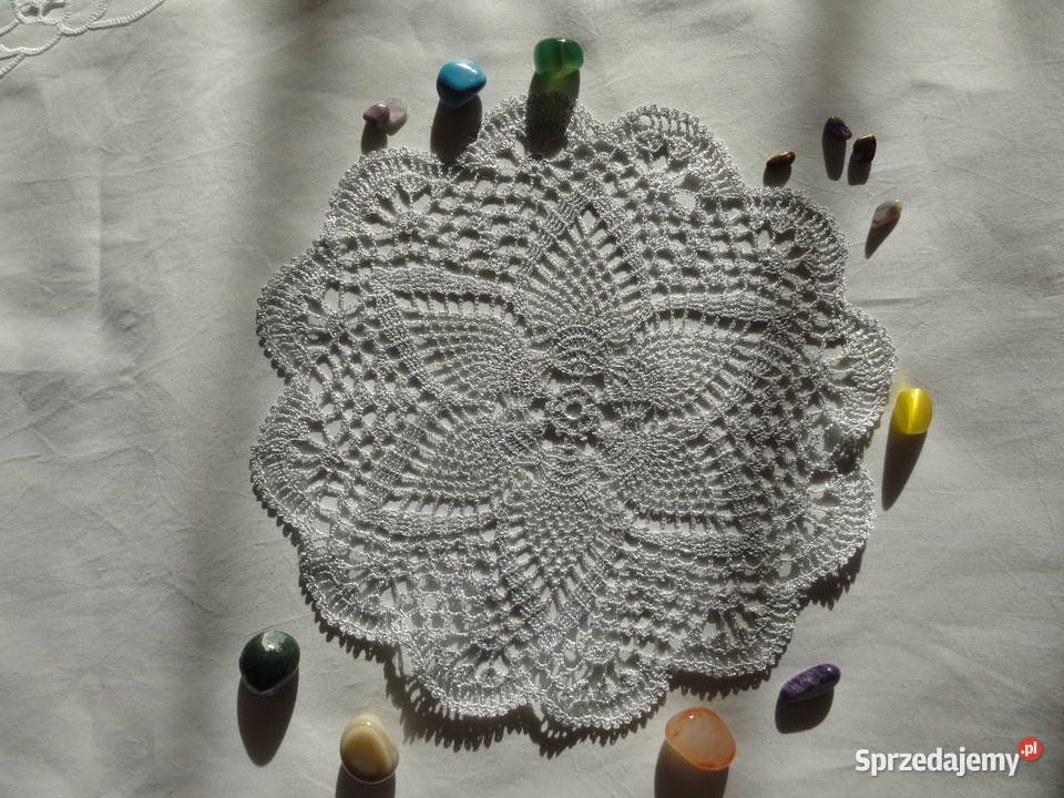 Mieniące się kolorowe serwetki ręcznie robione Lublin