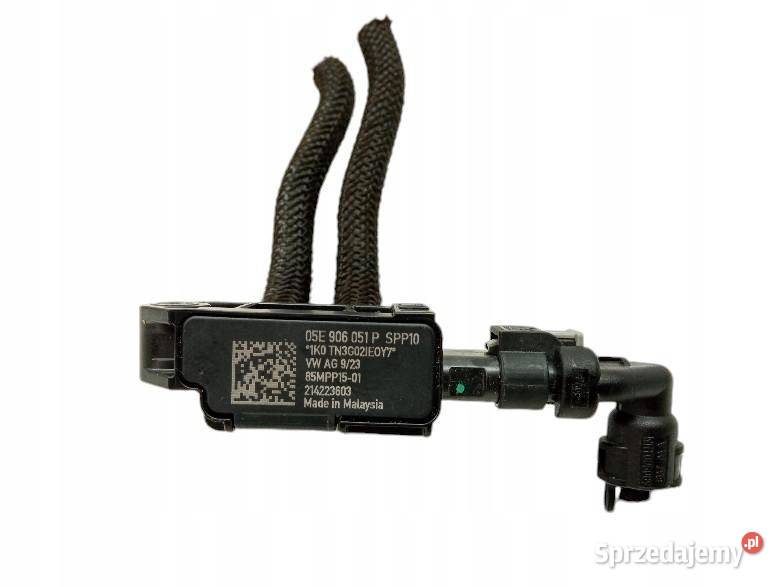 CZUJNIK SENSOR CIŚNIENIA SPALIN 05E906051P Skoda