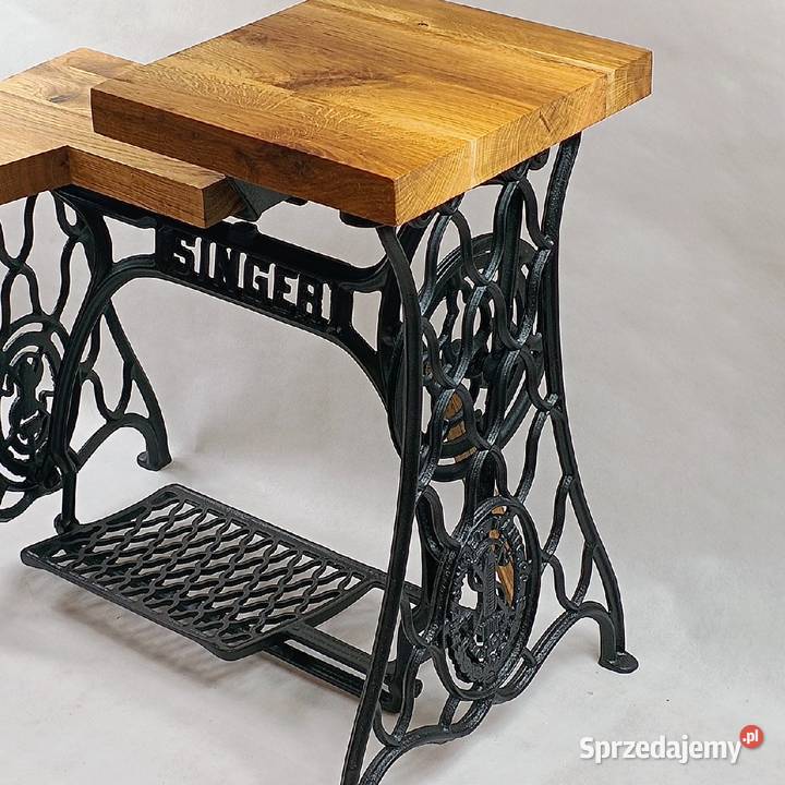 Blat blaty dębowe do stolika Singer z maszyny