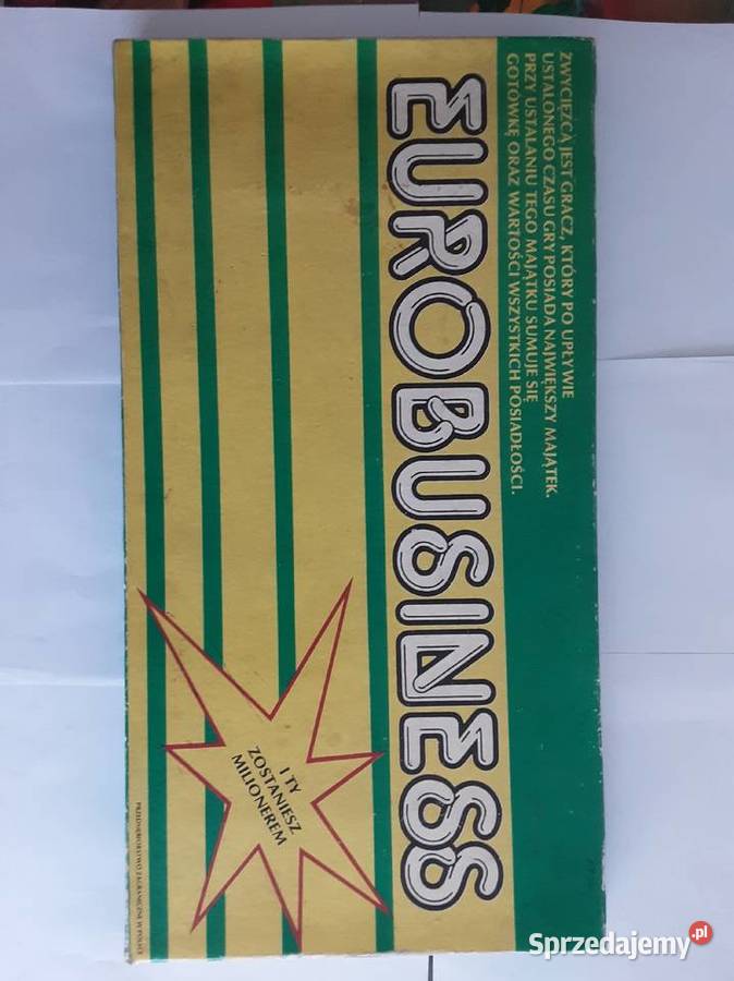 GRA EUROBUSINESS KULTOWA Z PRL Szczecinek