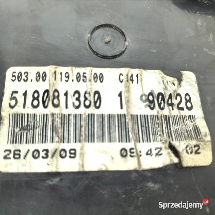 LICZNIK ZEGARY 518081380 Lancia Musa 13 Mjet Chełm