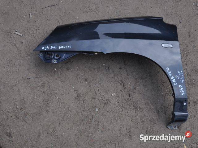 suzuki baleno błotnik kolor ZJ3 0594 WYSYŁKA Żory sprzedam