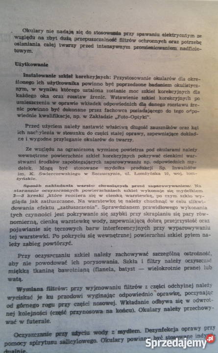 Okulary spawalnicze okulary ochronne O26 5 Dąbrowa Górnicza sprzedam