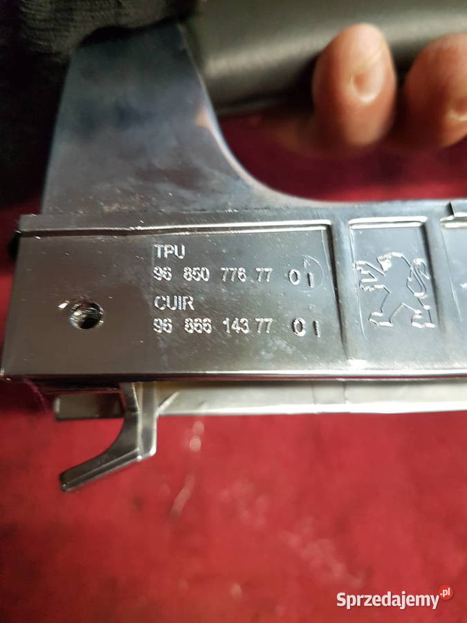 PEUGEOT 3008 I RACZKA KONSOLI UCHWYT WSPORNIK wielkopolskie Turkowice