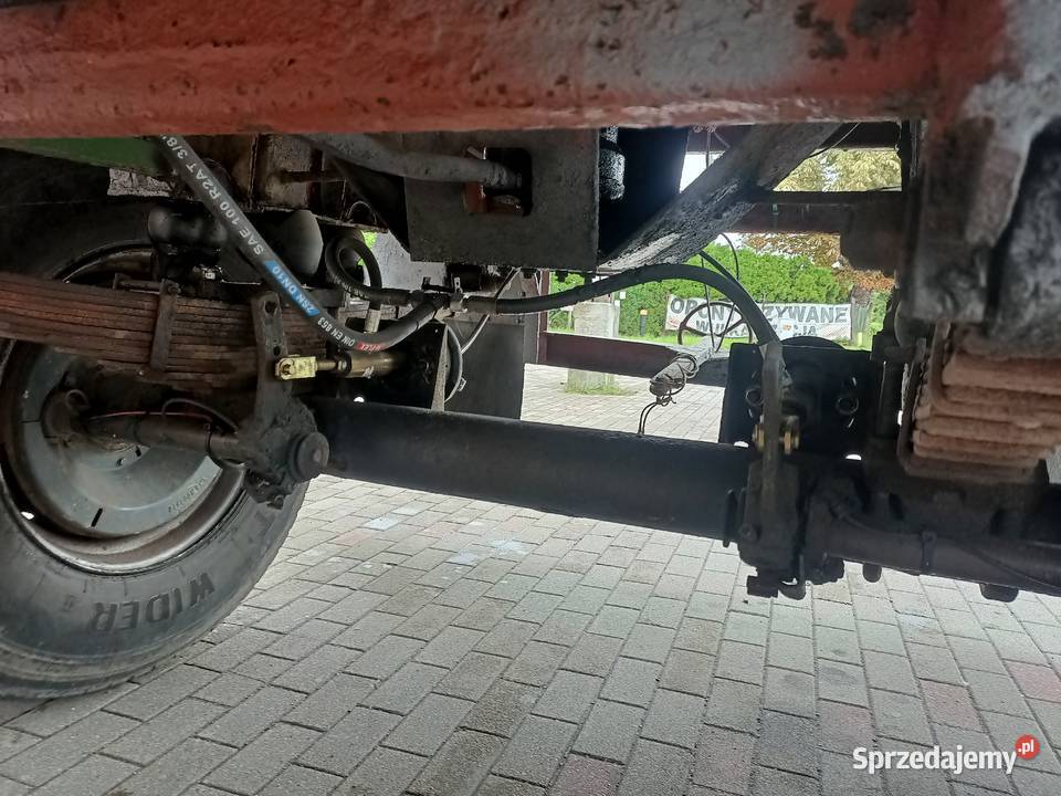 Przyczepa wywrotka wywrot hamulec pneumatyczno Sztum