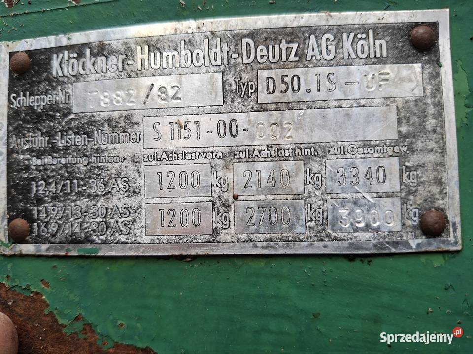 Deutz D501S Polanów