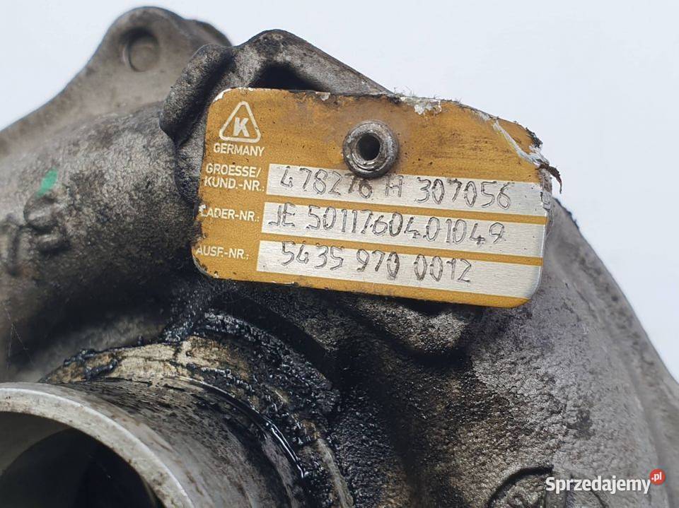 TURBOSPRĘŻARKA RENAULT MEGANE II