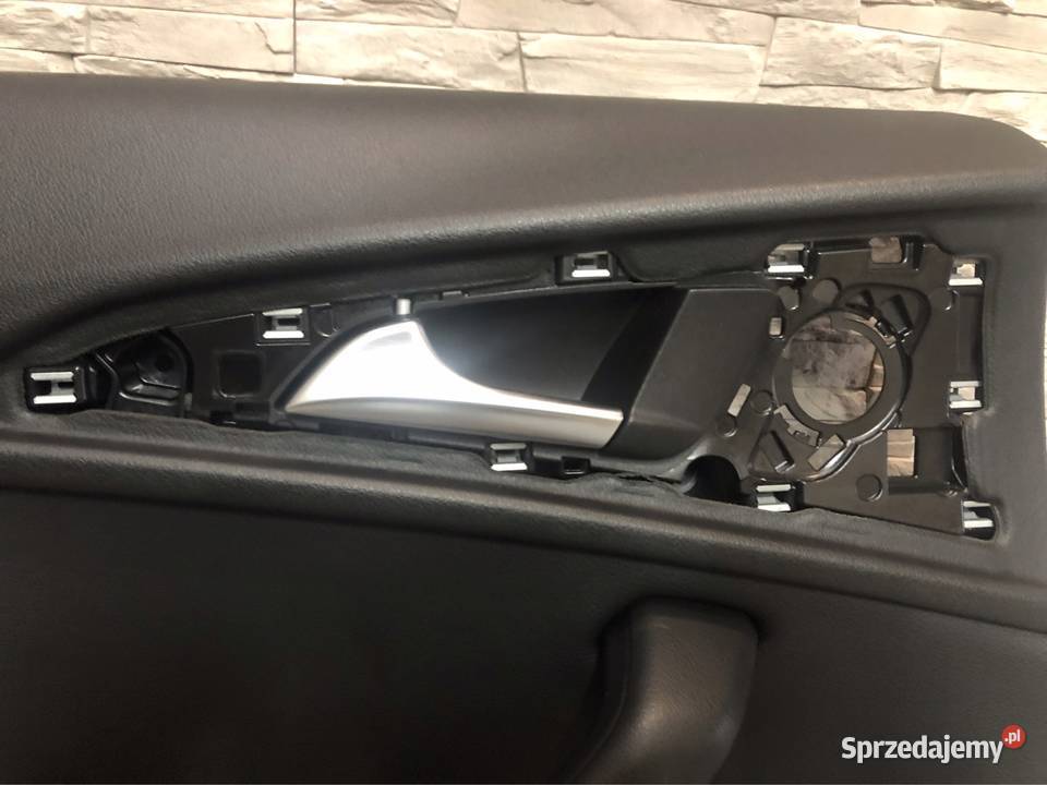Audi A6 C7 boczek skóra tapicerka drzwi L P tył Motoryzacja