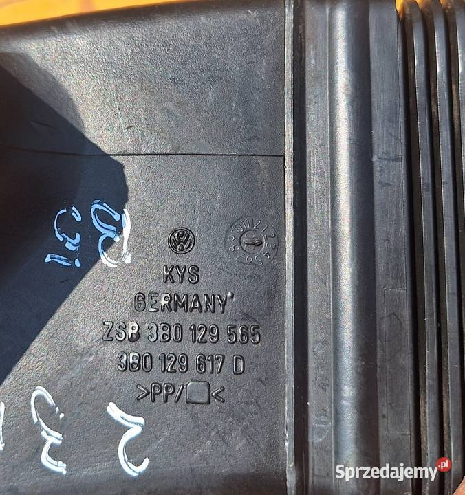 VW PASSAT B5 RURA DOLOT POWIETRZA 3B0129617D mazowieckie sprzedam