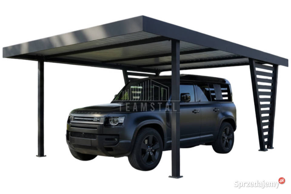 Carport V PREMIUM 42x58m Wypełnienie panelami małopolskie Oświęcim sprzedam