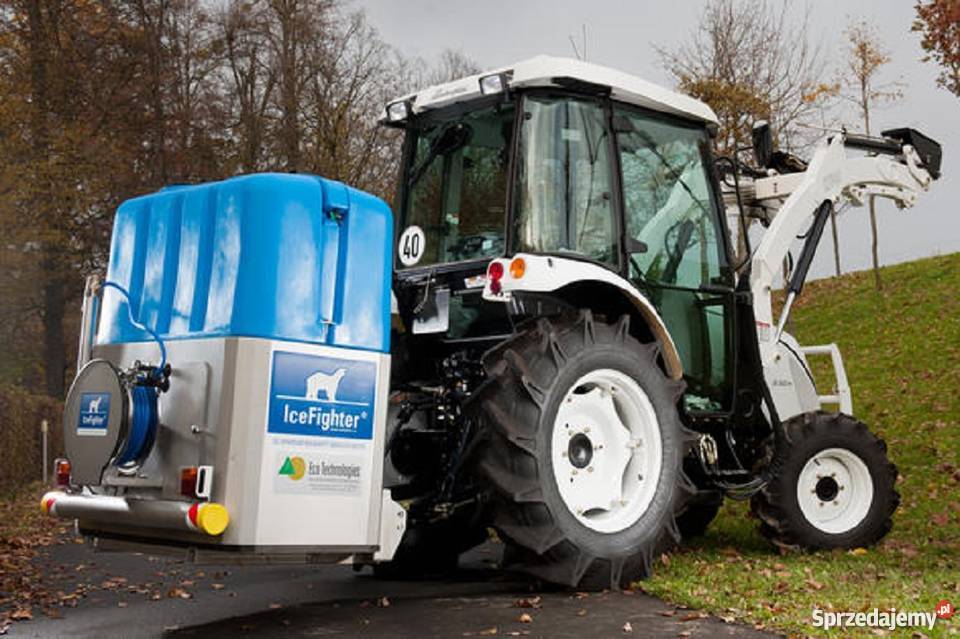 Odladzanie solanką maszyny do traktora i innych