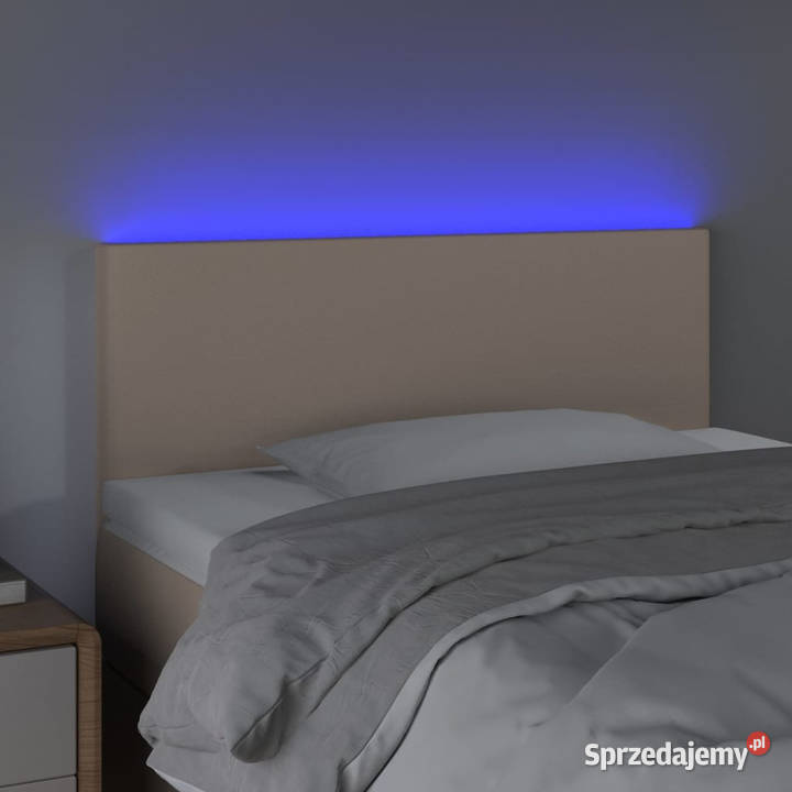 Zagłówek do łóżka z LED cappuccino 100x5x7888 sprzedam