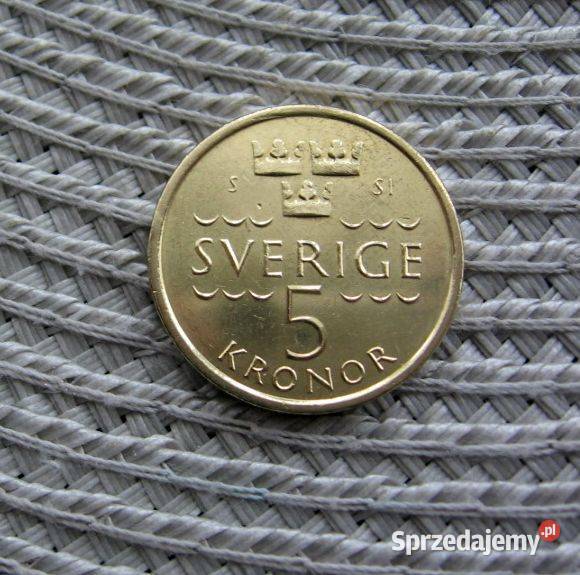 Szwecja 5 Koron 2016r Kalisz sprzedam