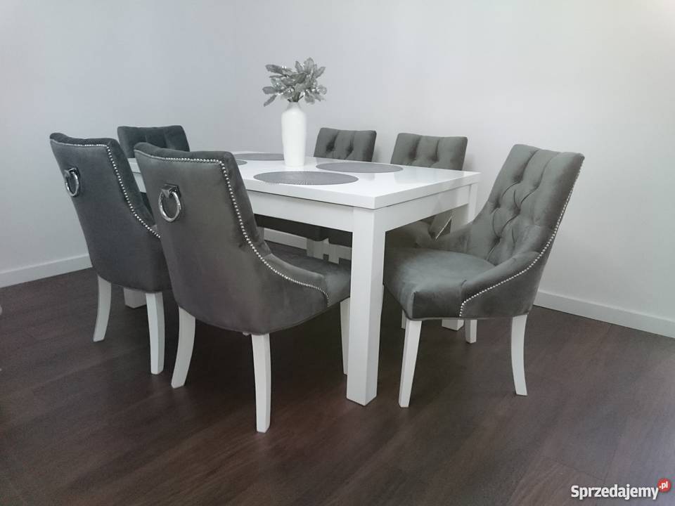 Chesterfield shabby vintage hampton krzesło z