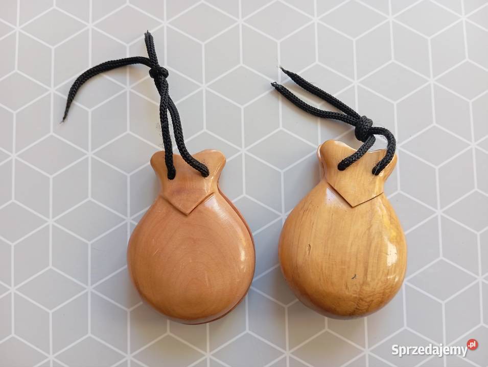 Drewniane KASTANIETY Made in Espana