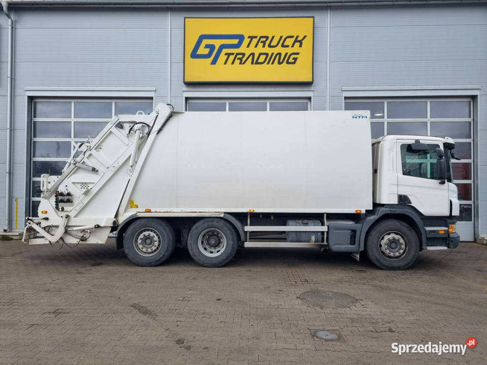śmieciarki Scania P360 P360 Śmieciarka Zabudowa ABS