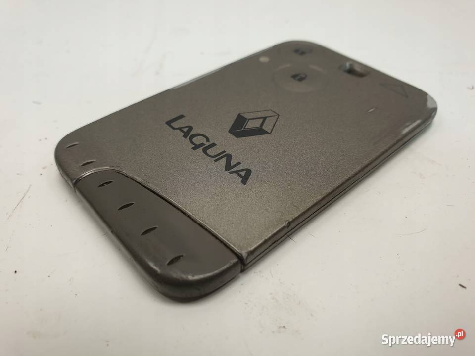 KARTA RENAULT LAGUNA KARTA KLUCZYK Rudka