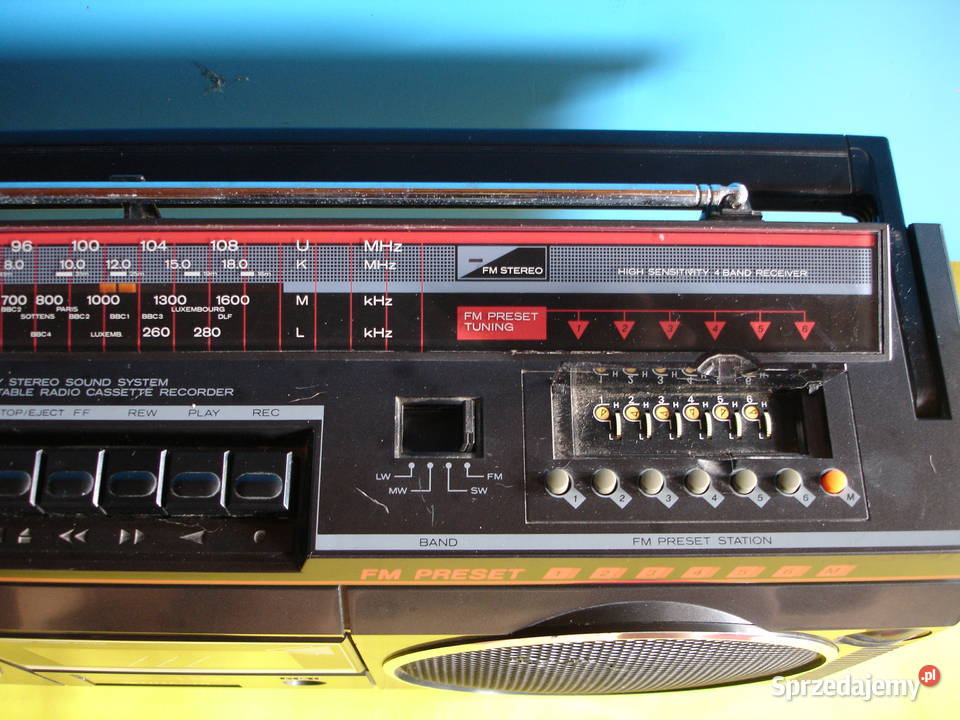 Radiomagnetofon HITACHI TRKP6E Zielona Góra