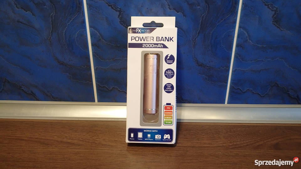 Powerbank Power Bank 2000mAh Bateria Ładowarka