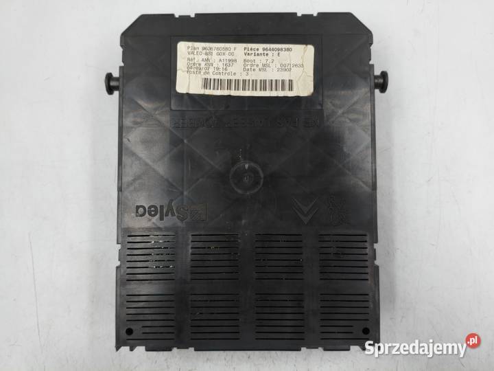 Sterownik Silnika Peugeot 307 20 HDI DW10TD Wyszków