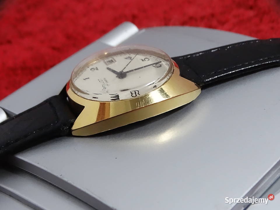 Zegarek POLJOT 17 JEWELS Pozłacany AU 10 Made in Biłgoraj sprzedam