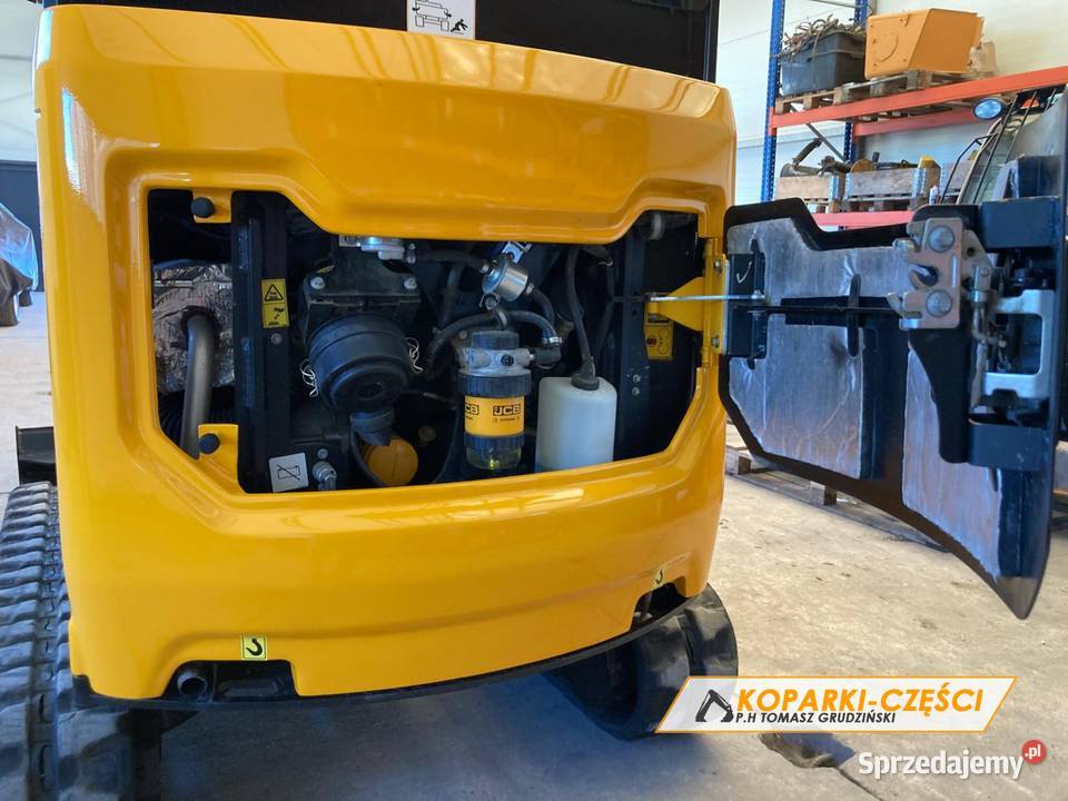 Mini koparka JCB 19C1 19t 2022 zadbana 3 łyżki Kosakowo
