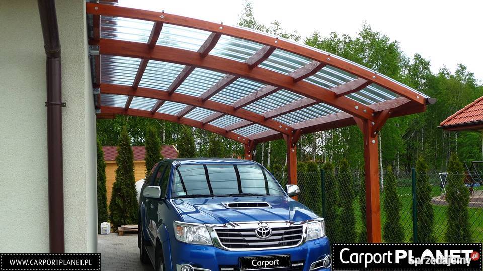 Wiata garażowa wiata samochodowa Gorzów