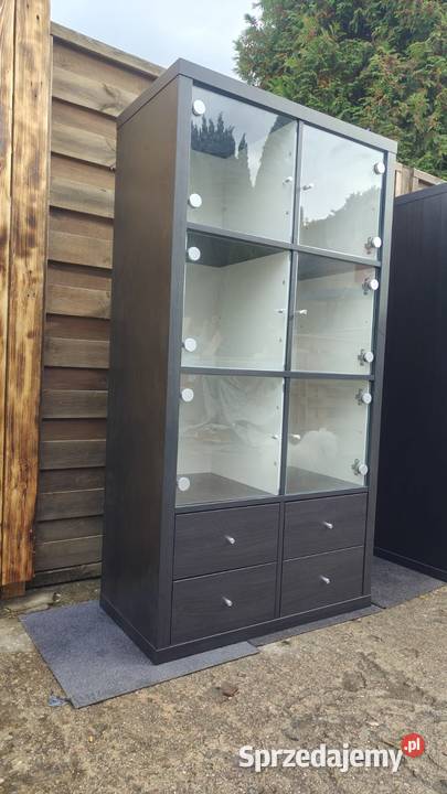 Regał IKEA Kallax 4x2 czarnobrąz Warszawa
