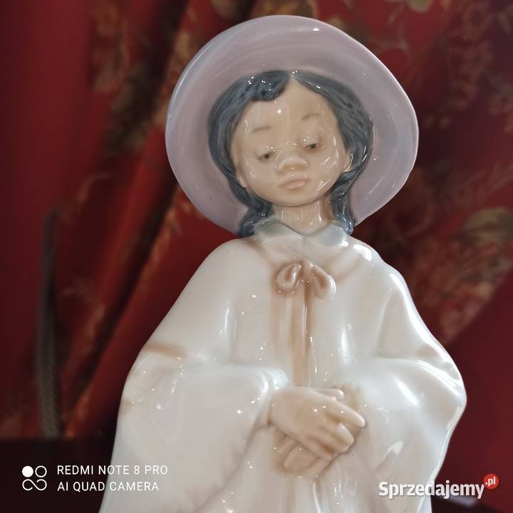 Figurka dziewczynki Nao Lladro Daisa 1985 Porcelana i szkło Gdańsk