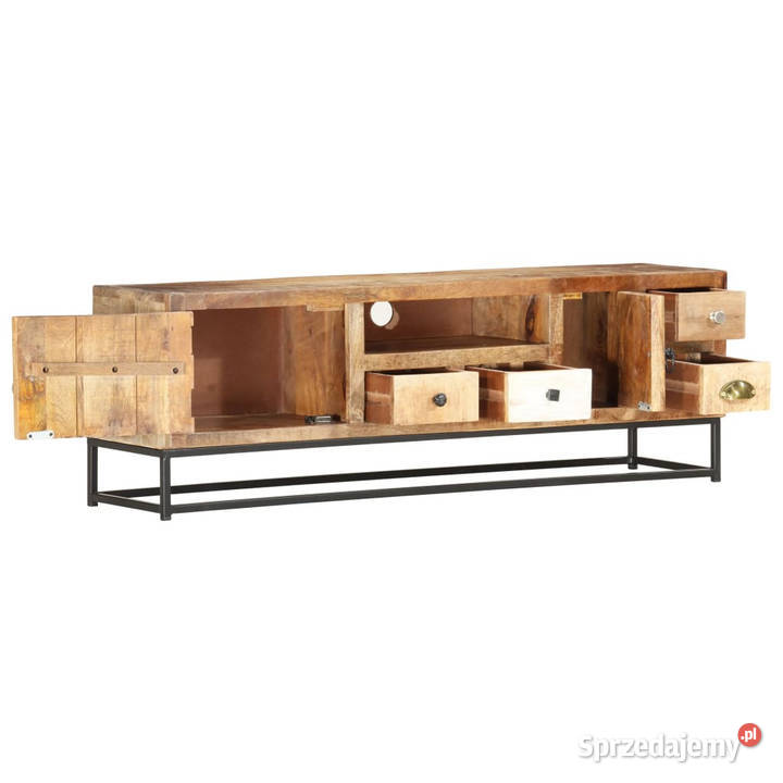 Szafka pod TV 120x30x40 lite drewno odzyskane Warszawa