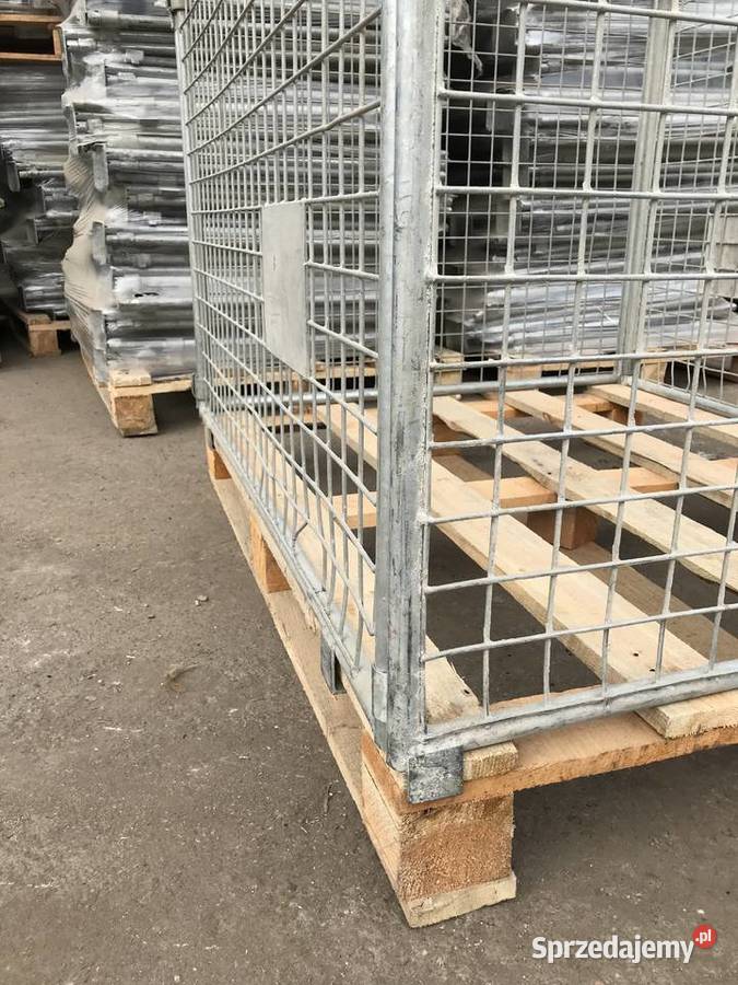 Kosze siatkowe metalowa nadstawka paletowa Legionowo sprzedam
