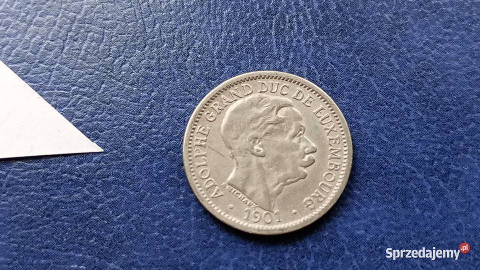 Stare monety 10 centimes 1901 Luksemburg Numizmatyka Lesko