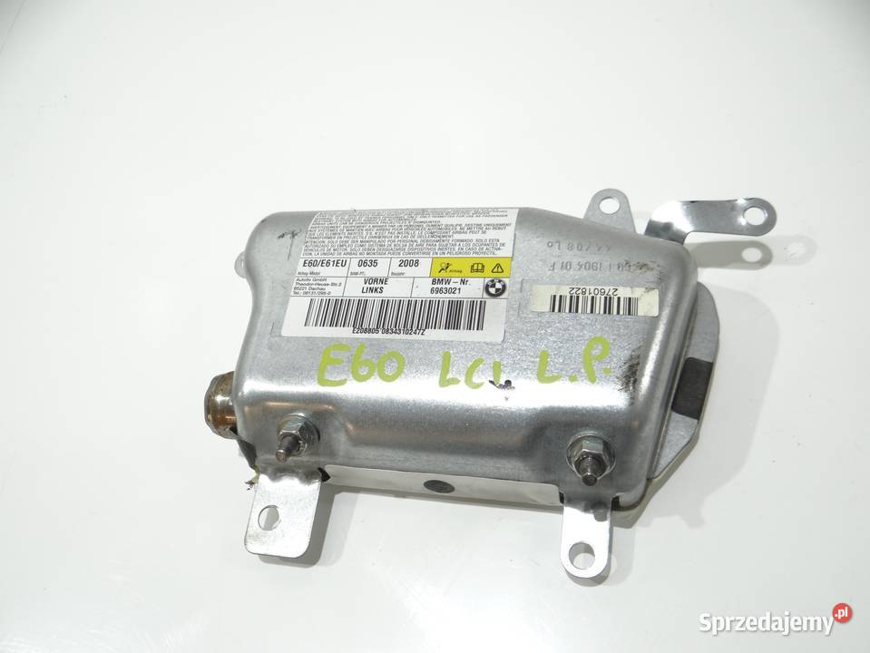 PODUSZKA AIRBAG DRZWI LEWY PRZÓD BMW E60 E61 osobowe Strzyżewice sprzedam