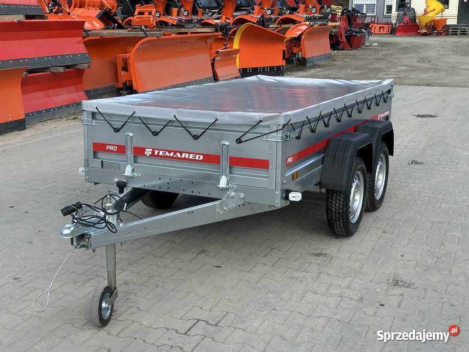 Przyczepka TEMARED PRO 26122 264x126 z płaską