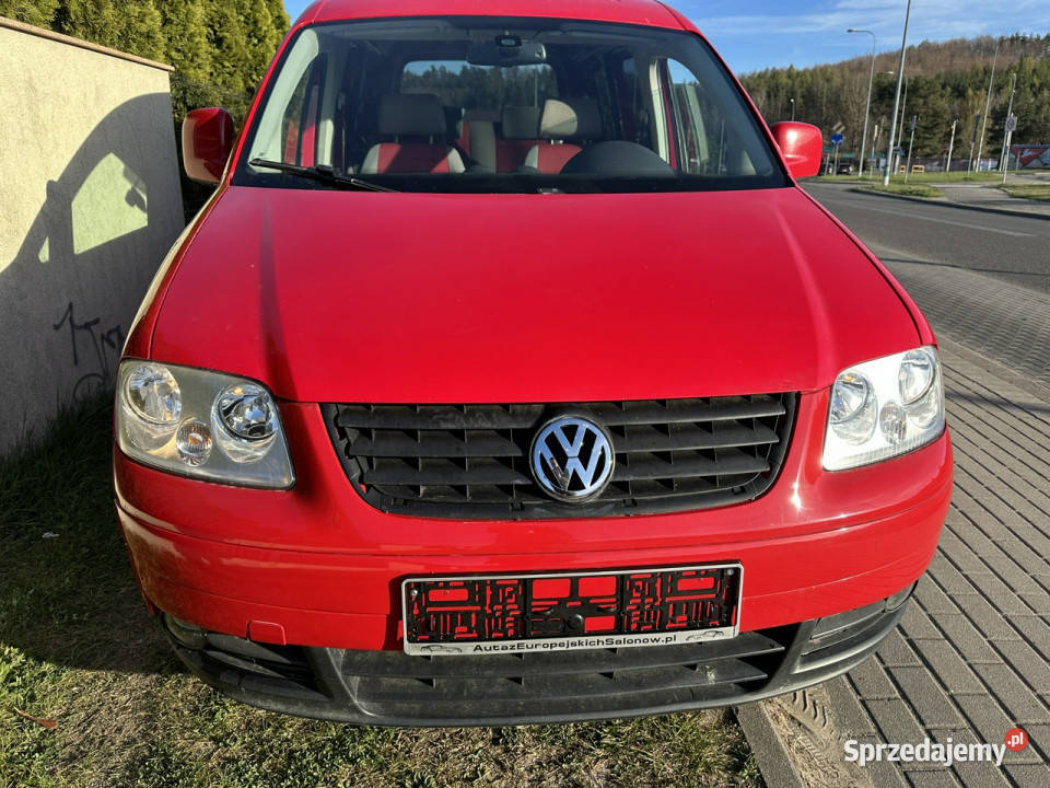 Volkswagen Caddy 20 TDI 7 miejsc podwójne drzwi 140KM Wejherowo