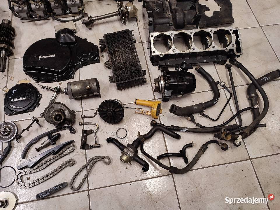 Kawasaki ZZR 1100 silnik części wał kapa Jelenia Góra