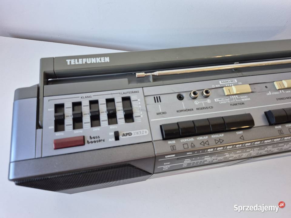 Radiomagnetofon Telefunken RC 760 TS Radioodtwarzacze Jawor