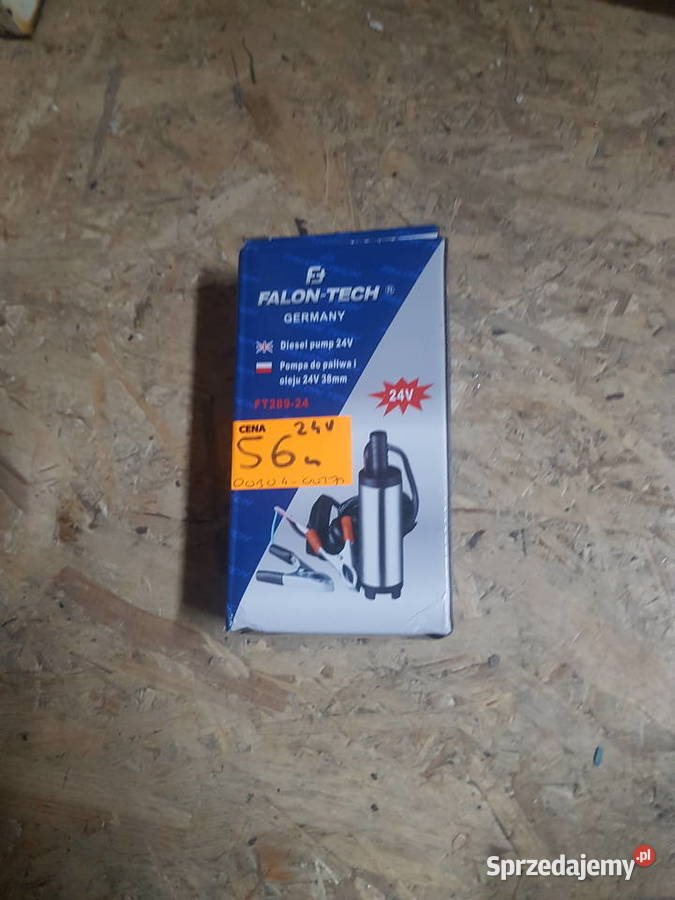 POMPA DO SPUSZCZANIA PALIWA ROPY OLEJU POMPKA Głogowa