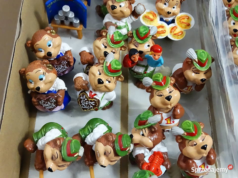 Zestaw figurek Kinder Niespodzianka Niedźwiadki Biłgoraj