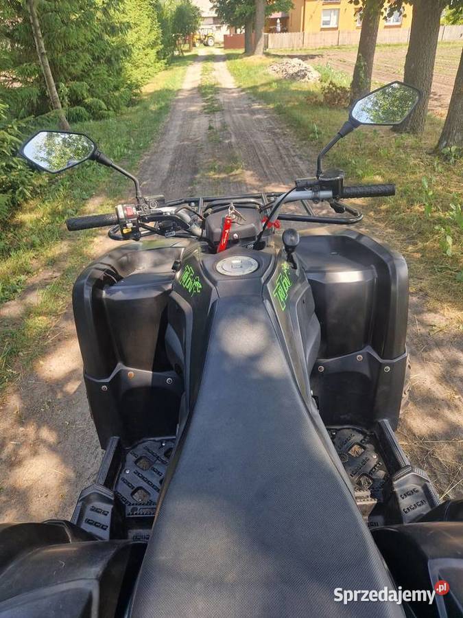 quad access triton 400 pojemności czarny Tuczna