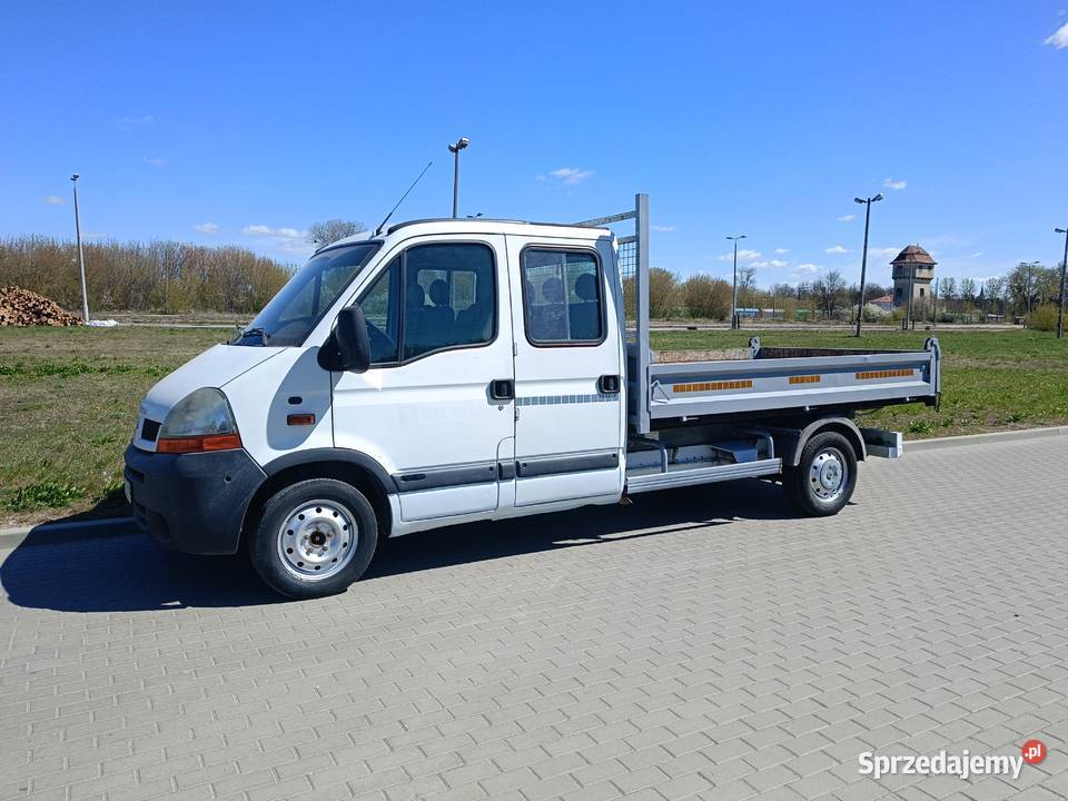 Renault Master 2 2 Wywrotka 7 osobowy Brygadówka