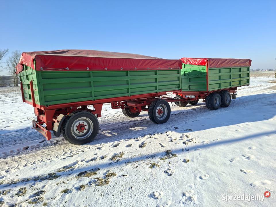 Przyczepa hl6011 tandem zarejstrowane stan kujawsko-pomorskie Włocławek