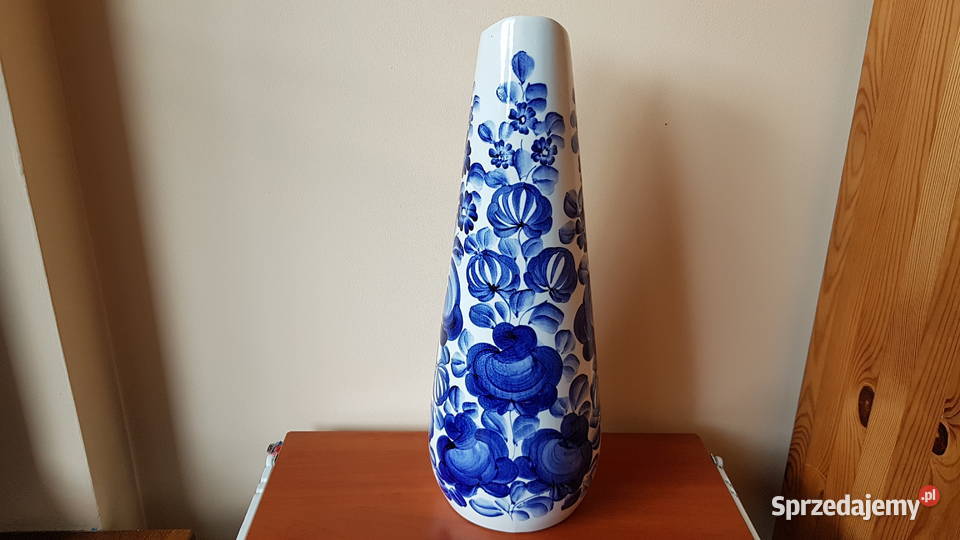 Duży wazon Włocławek 466 ok 465 Jan Sowiński Dąbrowa Górnicza